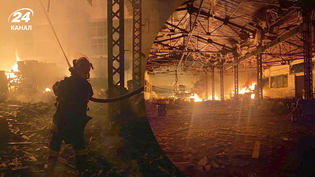 Последствия атаки на Одесскую область Последствия атаки на Одесскую область