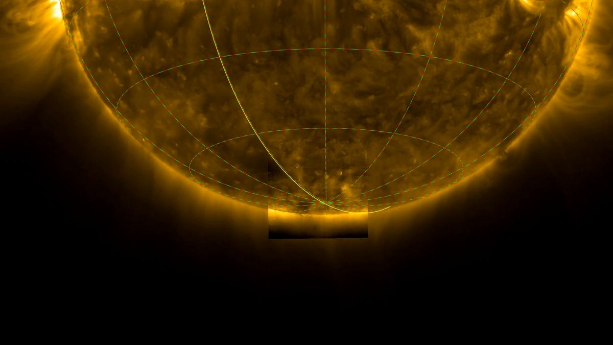 Solar Orbiter сделал первые четкие снимки южного полюса Солнца из-за пределов эклиптики
