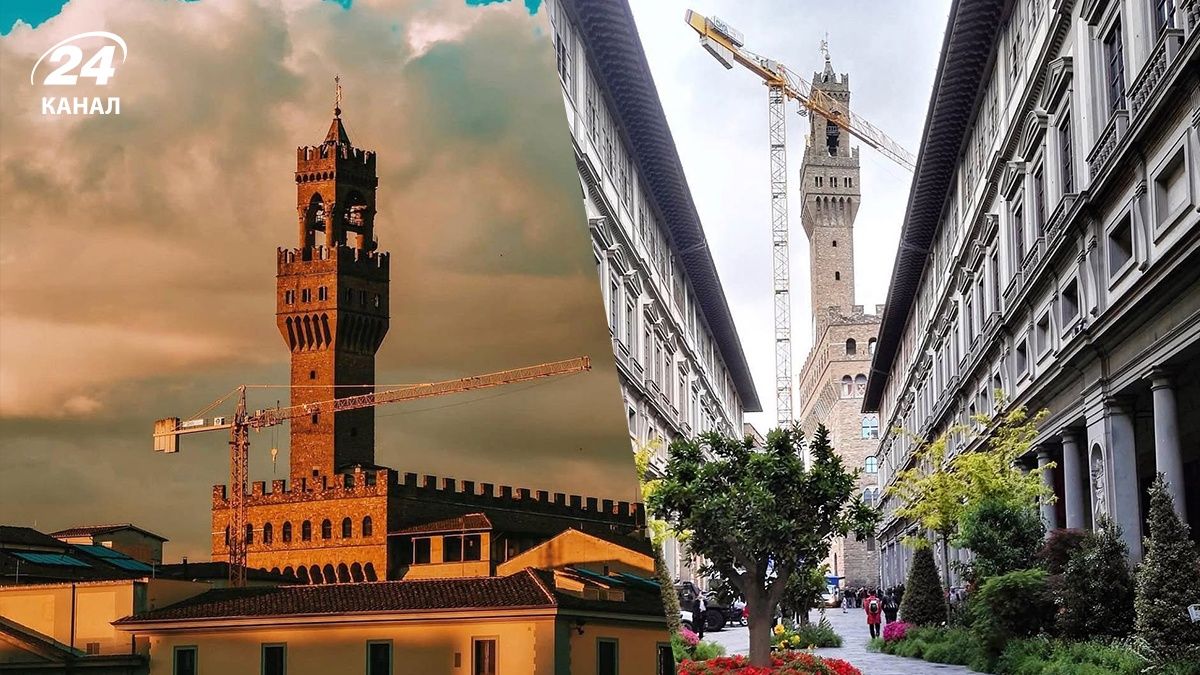 У Флоренції демонтують кран, що стояв без діла з 2006 року У Флоренції демонтують кран, що стояв без діла з 2006 року