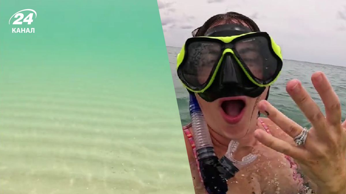 Женщина потеряла в океане драгоценное кольцо - удалось ли его найти Женщина потеряла в океане драгоценное кольцо - удалось ли его найти