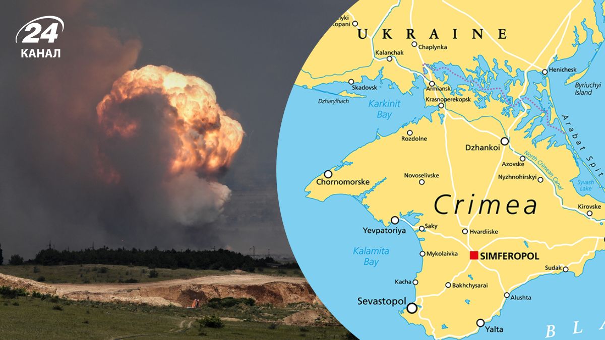 Украина нанесла успешный удар по военным объектам оккупантов в Крыму Украина нанесла успешный удар по военным объектам оккупантов в Крыму