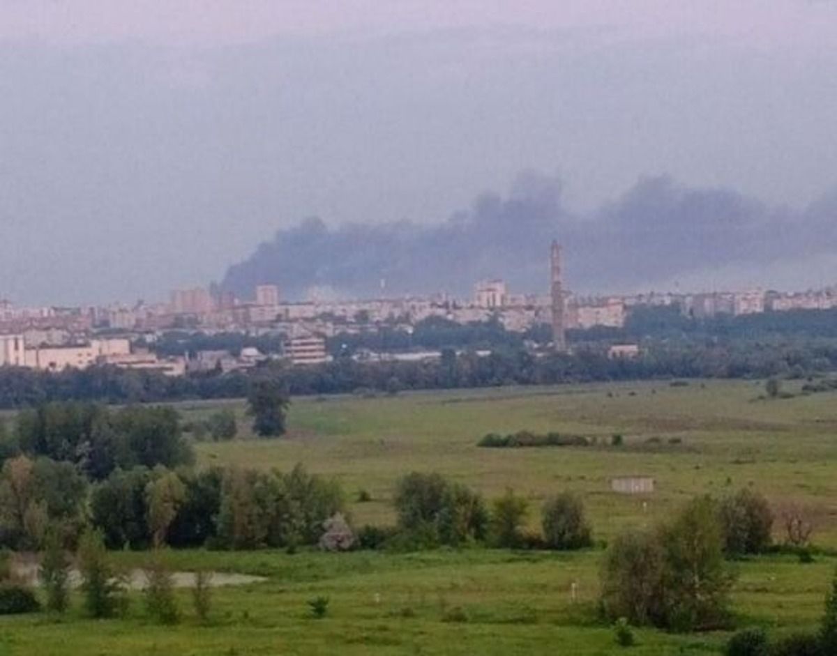 Дрони атакували Новокуйбишівськ Самарської області Росії Дрони атакували Новокуйбишівськ Самарської області Росії