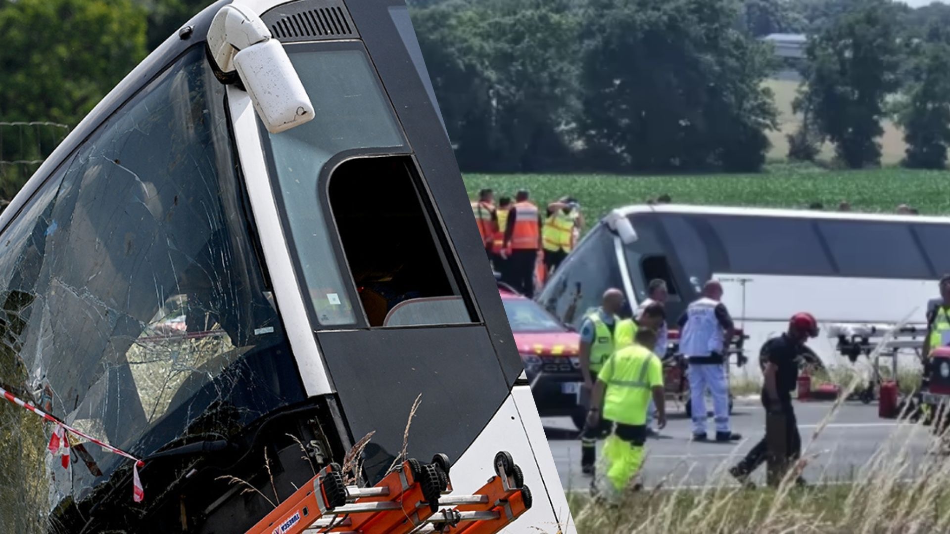 Дев'ятьох українських дітей госпіталізували після ДТП у Франції Дев'ятьох українських дітей госпіталізували після ДТП у Франції