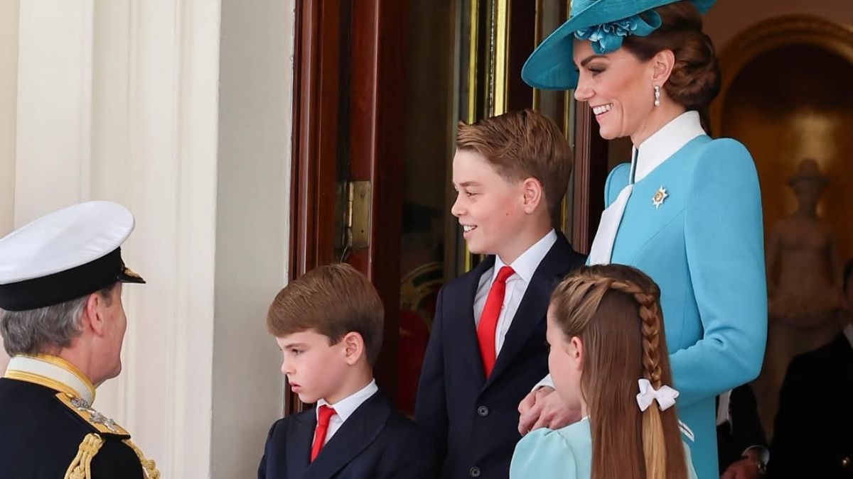 Кейт Міддлтон з синами та донькою Кейт Міддлтон з синами та донькою