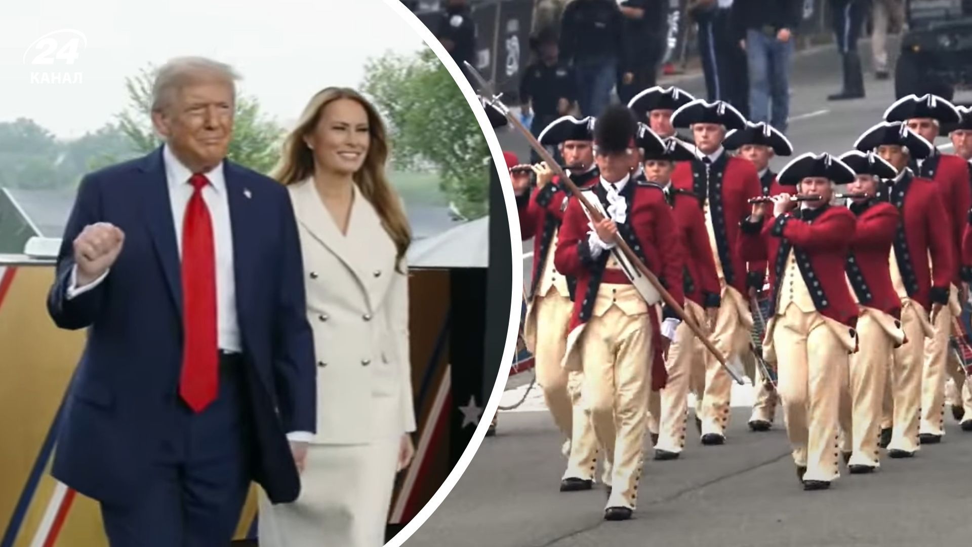 Как прошел парад в Вашингтоне 14 июня