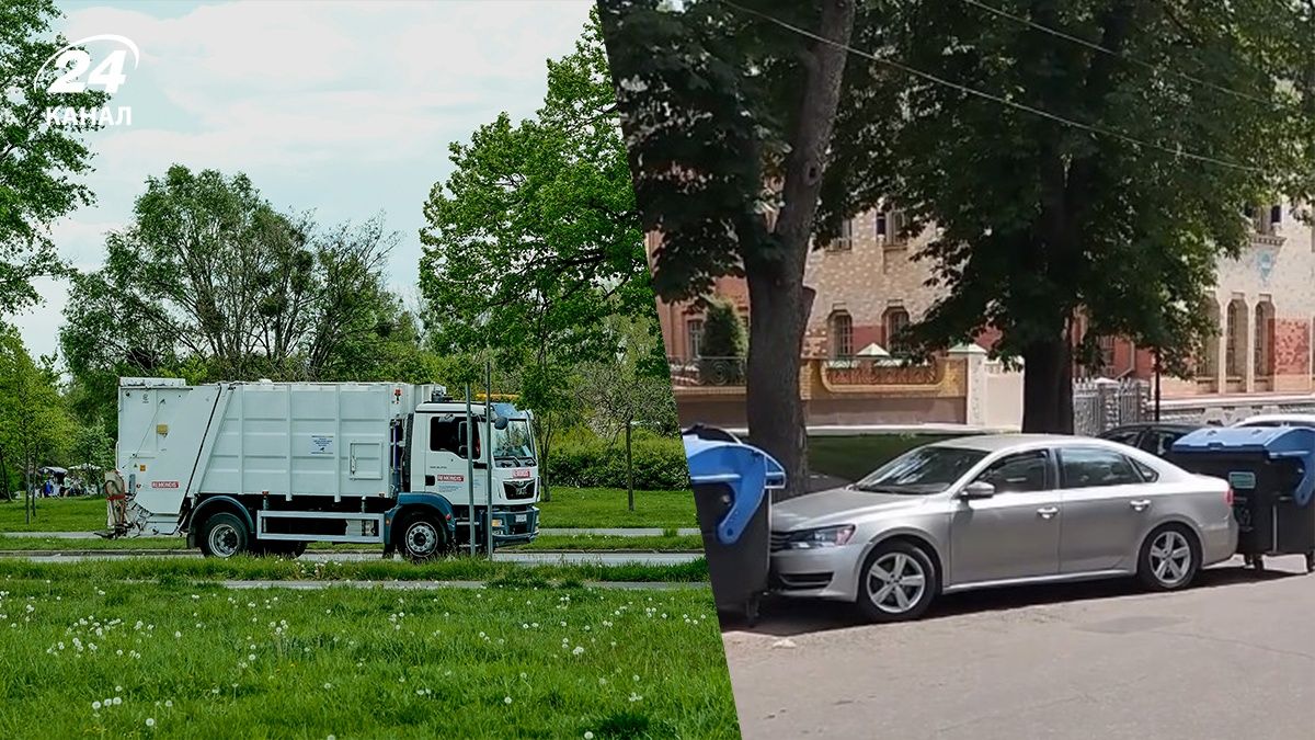 У Полтаві водій систематично блокував дорогу сміттєвозу У Полтаві водій систематично блокував дорогу сміттєвозу