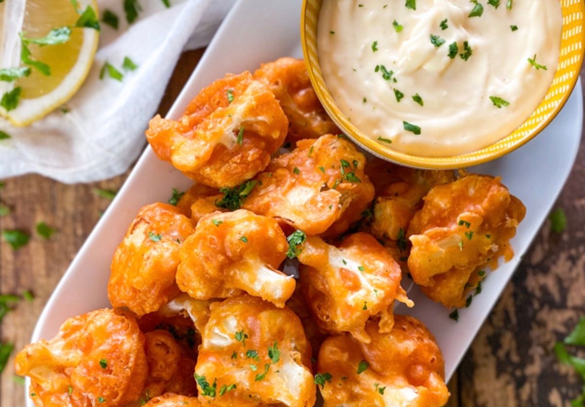 Цветная капуста в кляре Цветная капуста в кляре