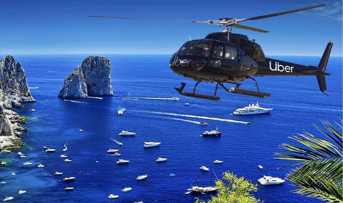 Uber Copter и Boat - новые услуги такси в Италии - Закордон