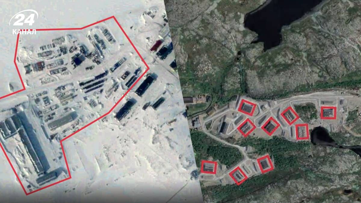 Супутникові знімки показують розбудову ядерної бази Росії - 24 Канал Супутникові знімки показують розбудову ядерної бази Росії - 24 Канал