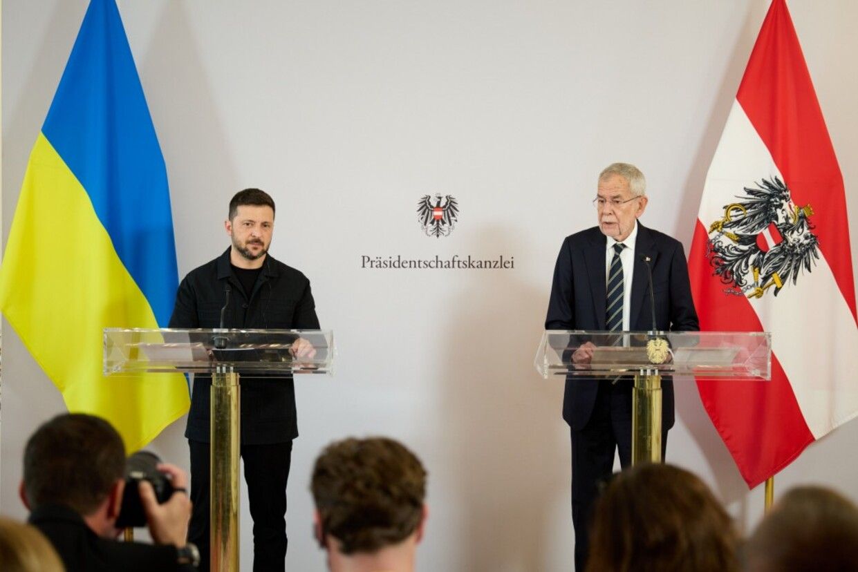 Зеленський зустрівся з Александром Ван дер Белленом Зеленський зустрівся з Александром Ван дер Белленом