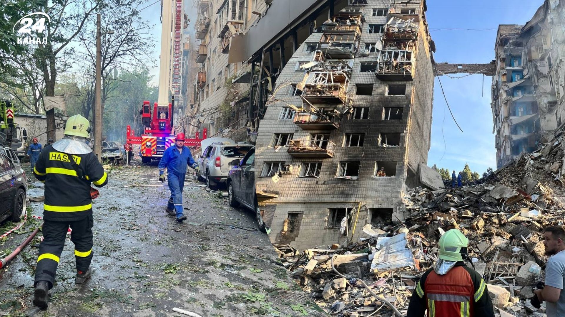 Россия массированно атаковала Киев, разрушила дома и убила людей Россия массированно атаковала Киев, разрушила дома и убила людей