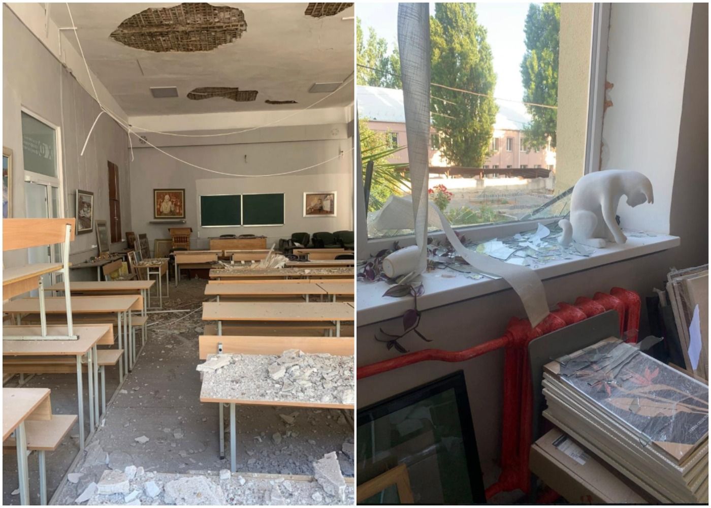 Атака на Одессу 17 июня – поврежден корпус университета имени Ушинского Атака на Одессу 17 июня – поврежден корпус университета имени Ушинского