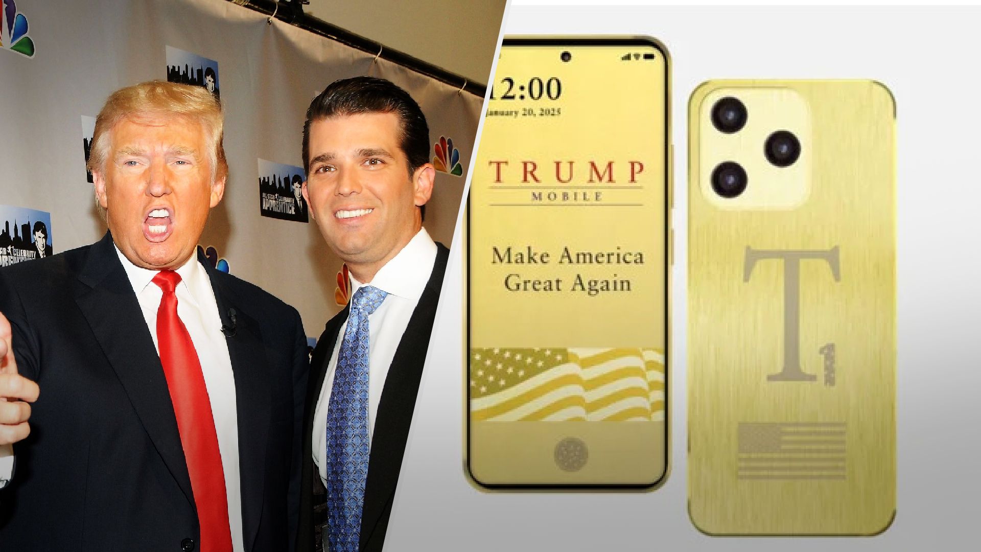 Сім'я Трампів запускає мобільний зв’язок і власний смартфон - Бізнес Сім'я Трампів запускає мобільний зв’язок і власний смартфон - Бізнес
