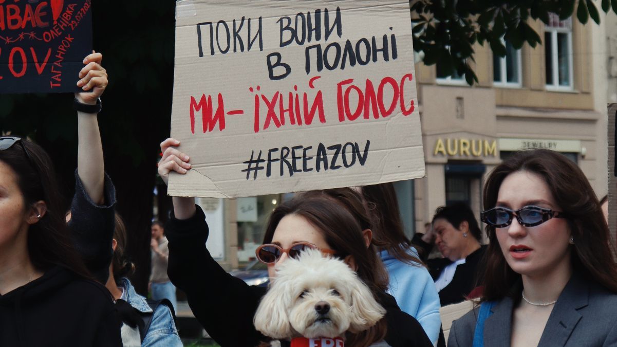 Акція на підтримку військовополонених Акція на підтримку військовополонених