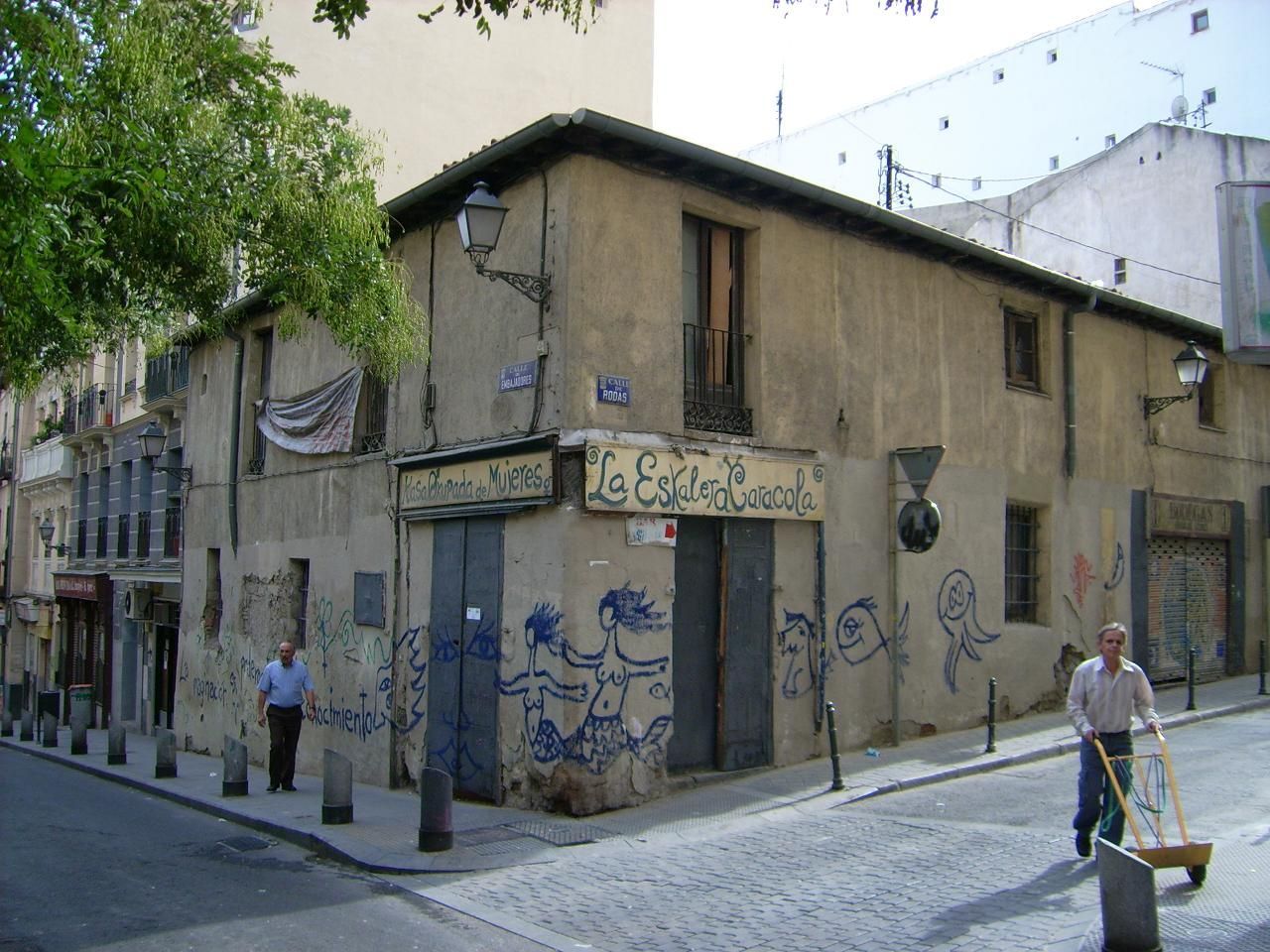 Дом с оккупасами в Испании