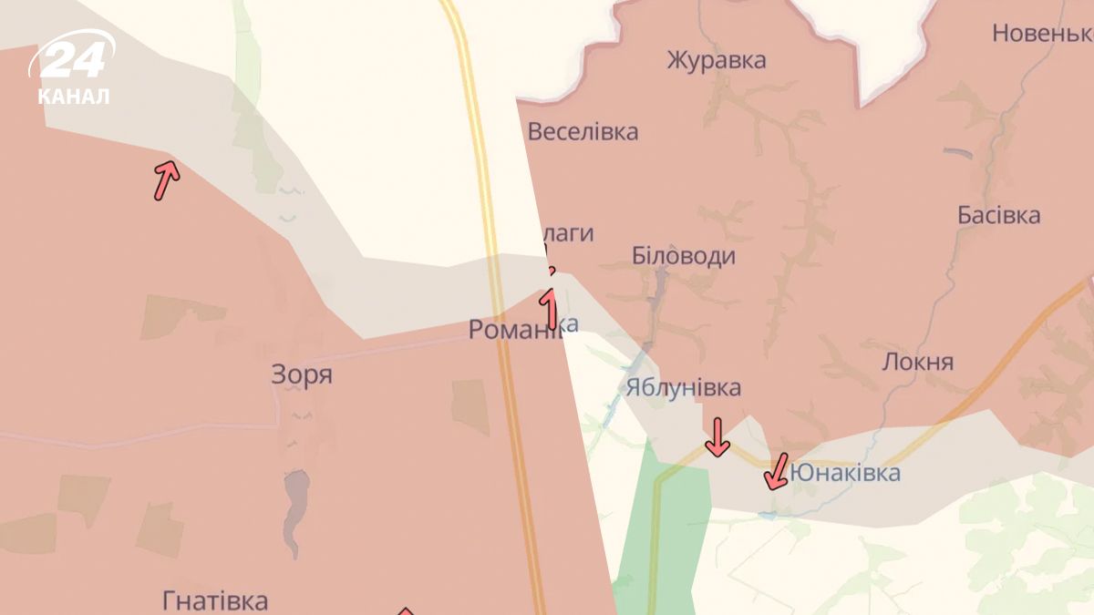 Оновлення карти DeepState Оновлення карти DeepState