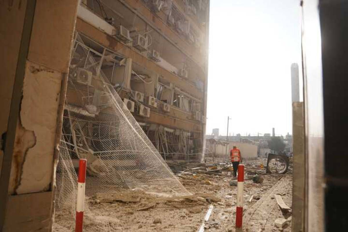 Удар по медичному центру Сорока в Беер-Шеві