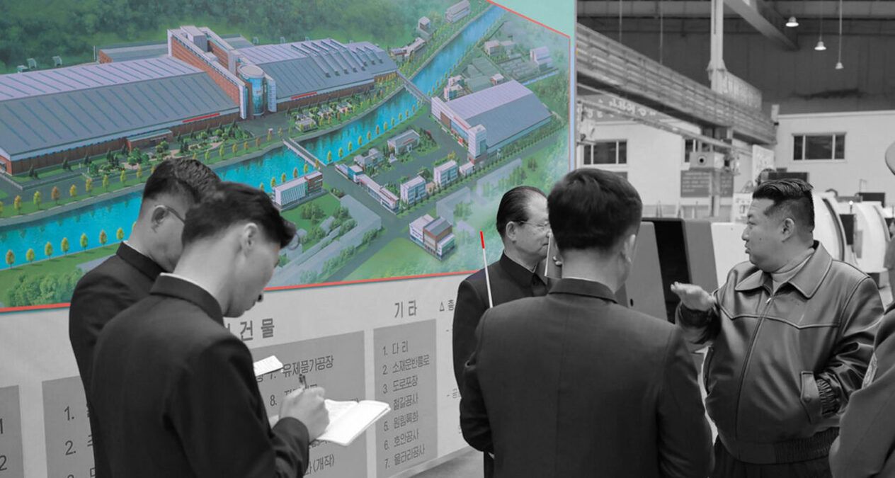 КНДР будує військовий завод КНДР будує військовий завод
