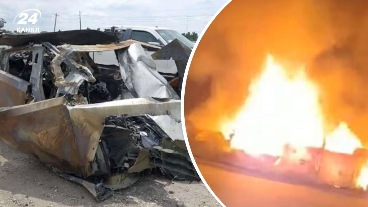 Палаючий Cybertruck буквально розплавив кістки водія в жахливому інциденті - Техно Палаючий Cybertruck буквально розплавив кістки водія в жахливому інциденті - Техно