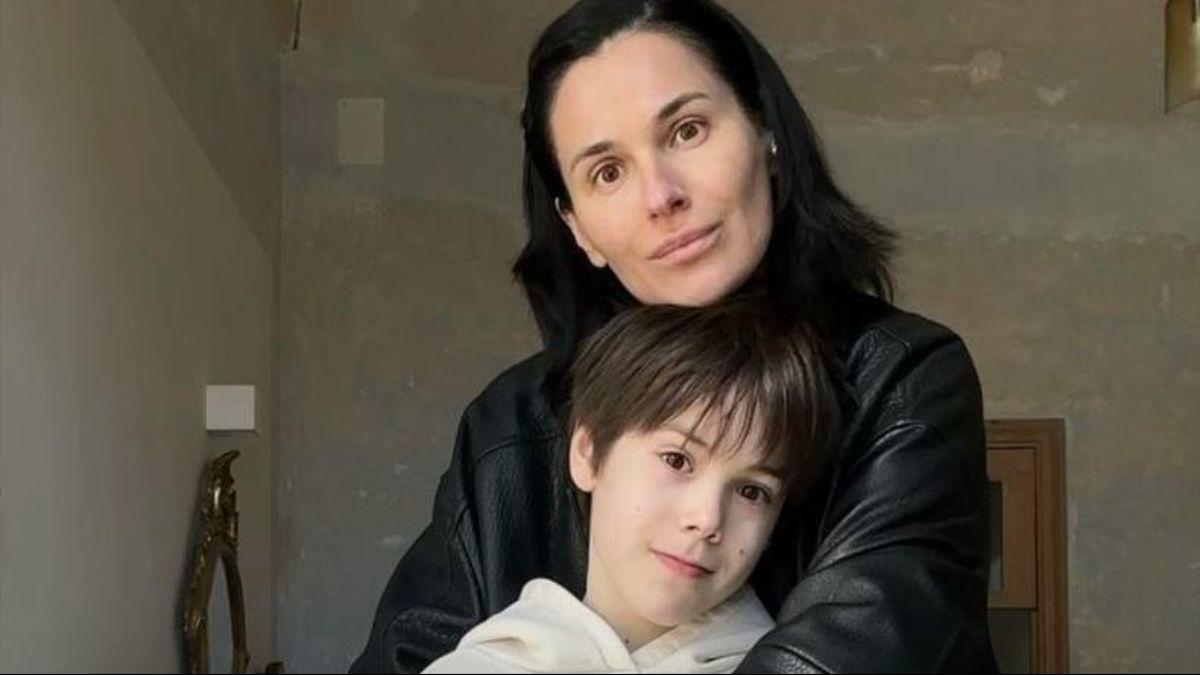 Маша Єфросиніна з сином Маша Єфросиніна з сином