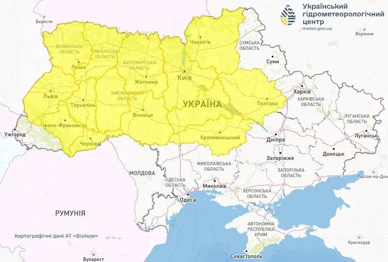 негода в Україні червень 2025