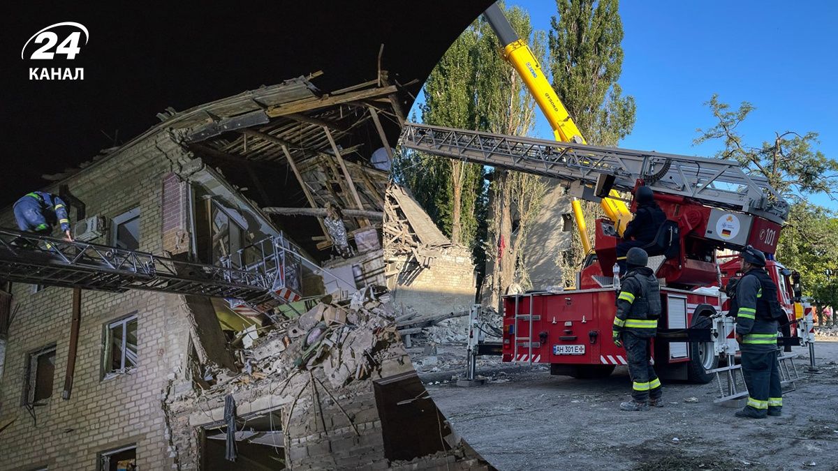 Наслідки ворожої атаки на Донеччині