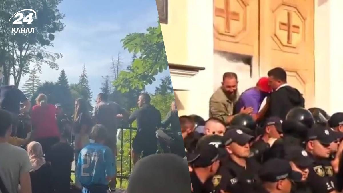 В Чернівцях відбулась сутичка між вірянами УПЦ МП та ПЦУ В Чернівцях відбулась сутичка між вірянами УПЦ МП та ПЦУ