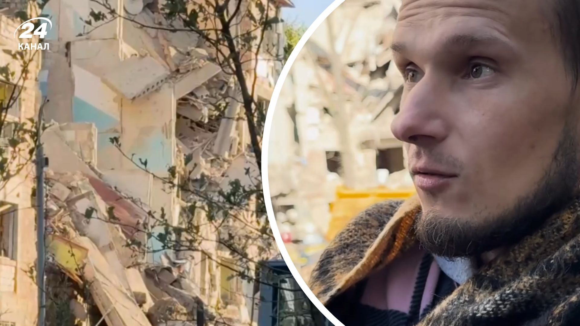 Россия попала в 5-этажку в Шевченковском районе Россия попала в 5-этажку в Шевченковском районе