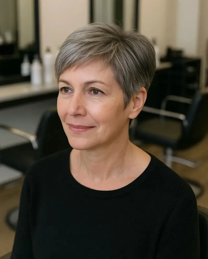 Красивые стрижки для женщин после 55 лет Красивые стрижки для женщин после 55 лет