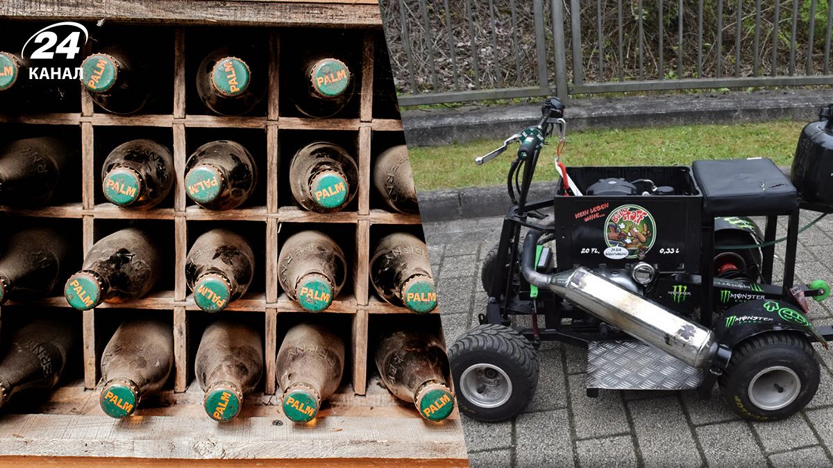 Німець потрапив у ДТП на саморобному авто з пивних ящиків Німець потрапив у ДТП на саморобному авто з пивних ящиків