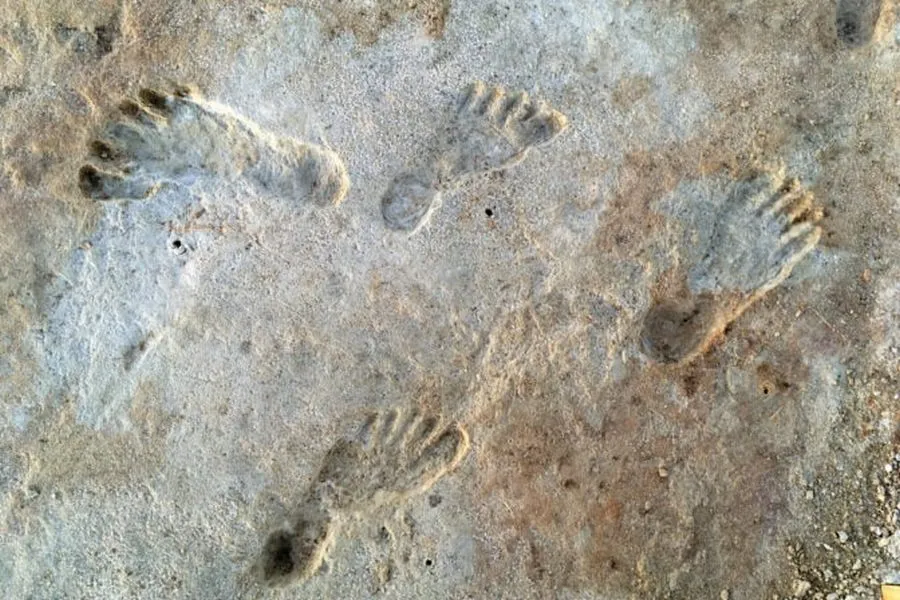 Следы древних людей на территории США Следы древних людей на территории США