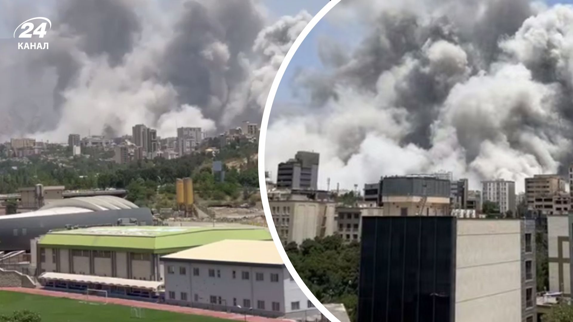 Удар по тюрьме "Эвин" в Тегеране 23 июня