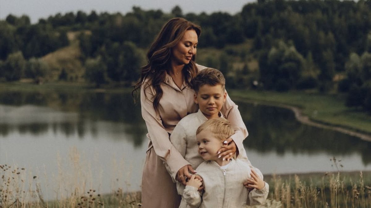 Анна Саливанчук с детьми Анна Саливанчук с детьми