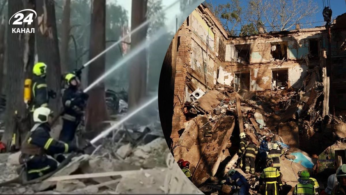 Наслідки удару по Києву 23 червня