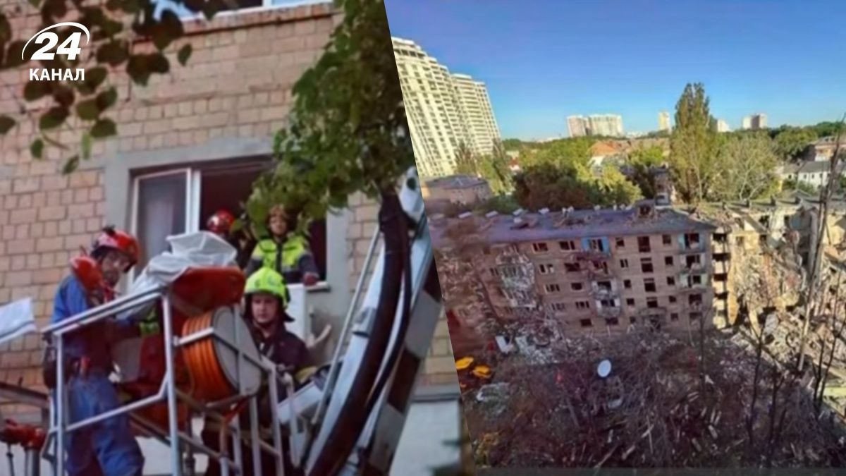 Росія вдарила по будинку у Києві 23 червня Росія вдарила по будинку у Києві 23 червня