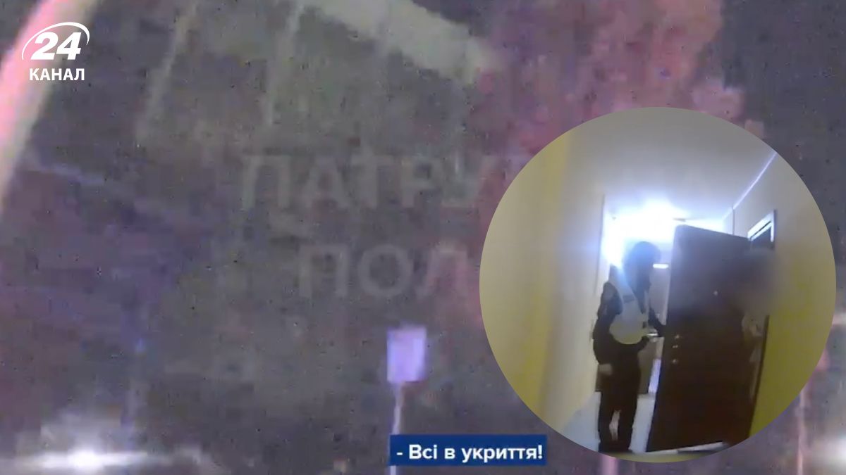 Як патрульні допомагали жителям під час атаки Росії на Київ Як патрульні допомагали жителям під час атаки Росії на Київ