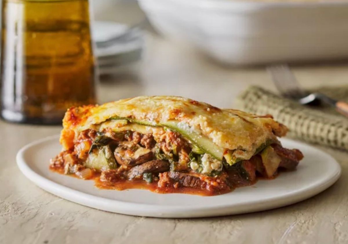 Кабачковая лазанья Кабачковая лазанья