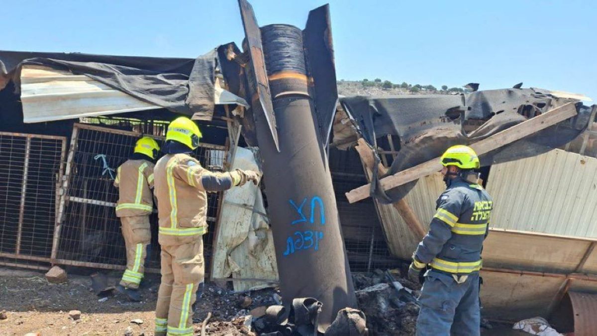 Вероятно, иранская ракета Вероятно, иранская ракета