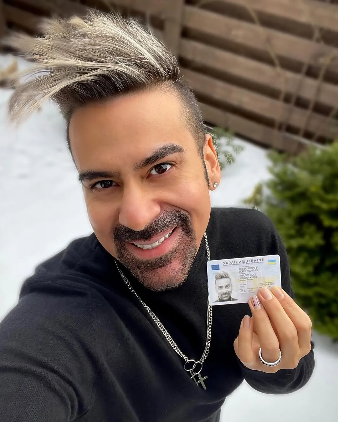 Амадор Лопес став громадянином України Амадор Лопес став громадянином України