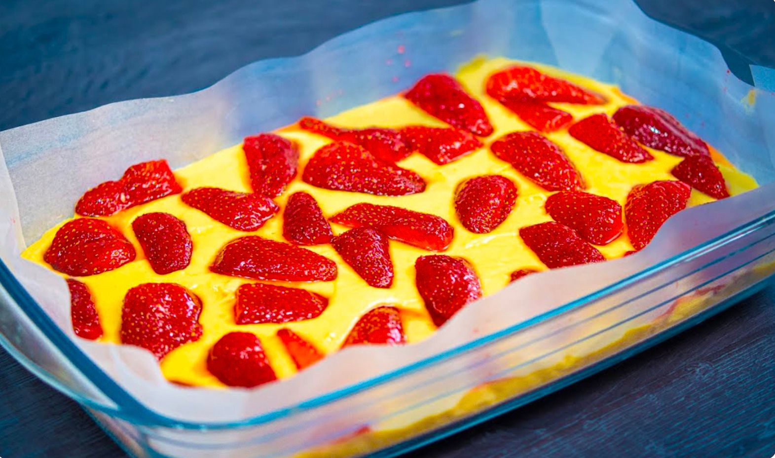 Готовим особенный пирог с клубникой Готовим особенный пирог с клубникой