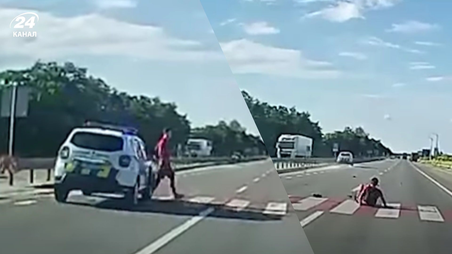 На Львівщині поліцейські збили дитину - 24 Канал На Львівщині поліцейські збили дитину - 24 Канал