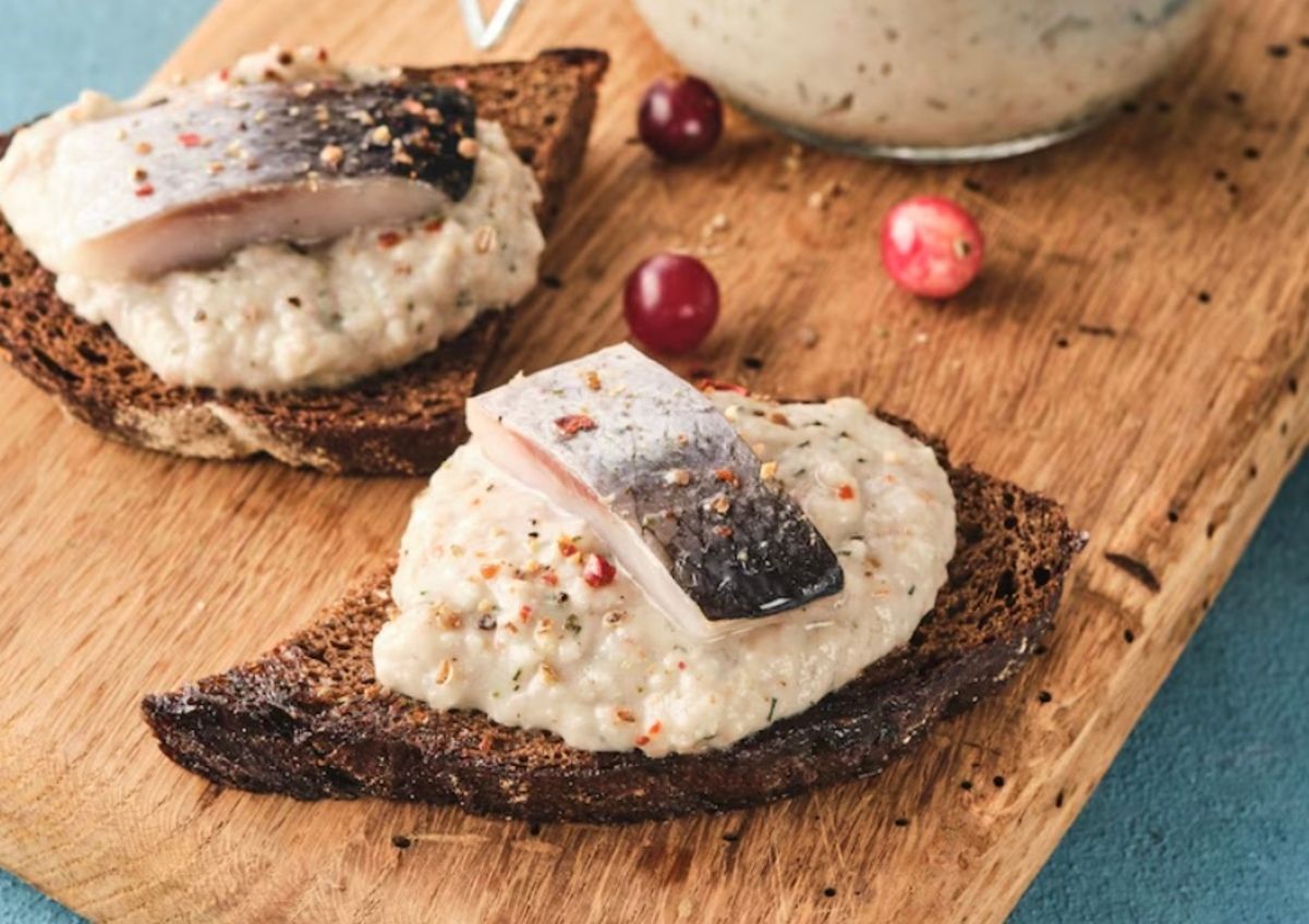 Оригинальная закуска из сельди Оригинальная закуска из сельди