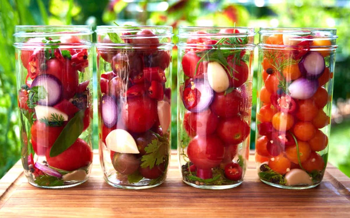 Консервовані помідори чері Консервовані помідори чері