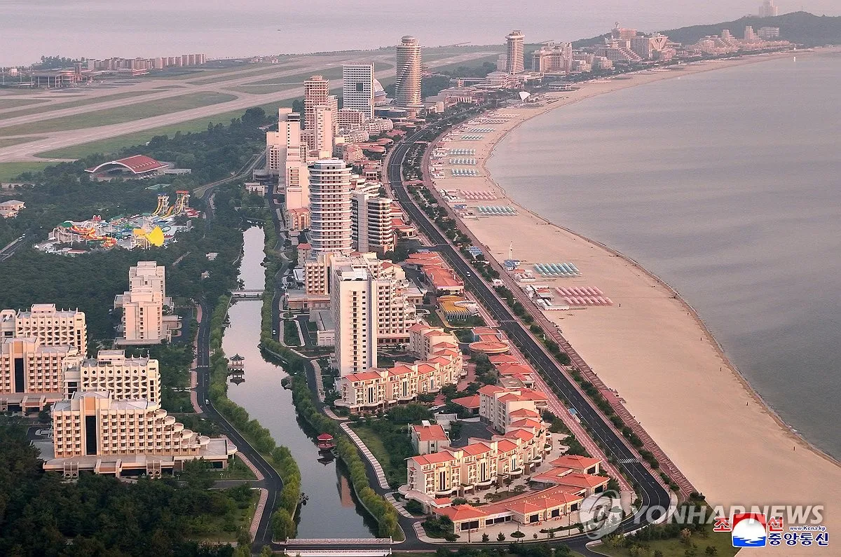 Курорт Вонсан в Північній Кореї