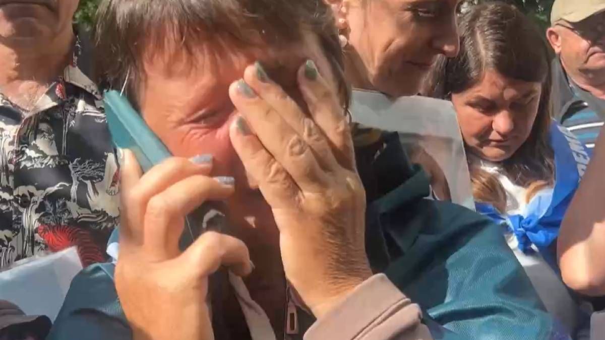 Светлана получила известие об освобождении мужа из плена