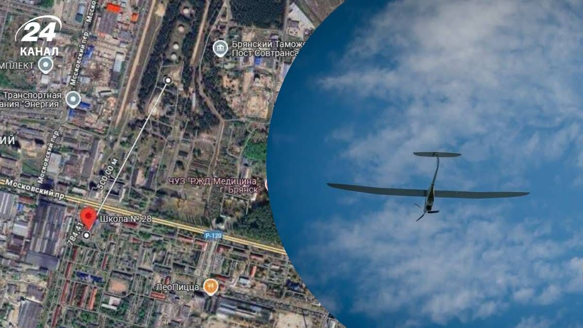 У російському Брянську горить важливий об'єкт - 24 Канал