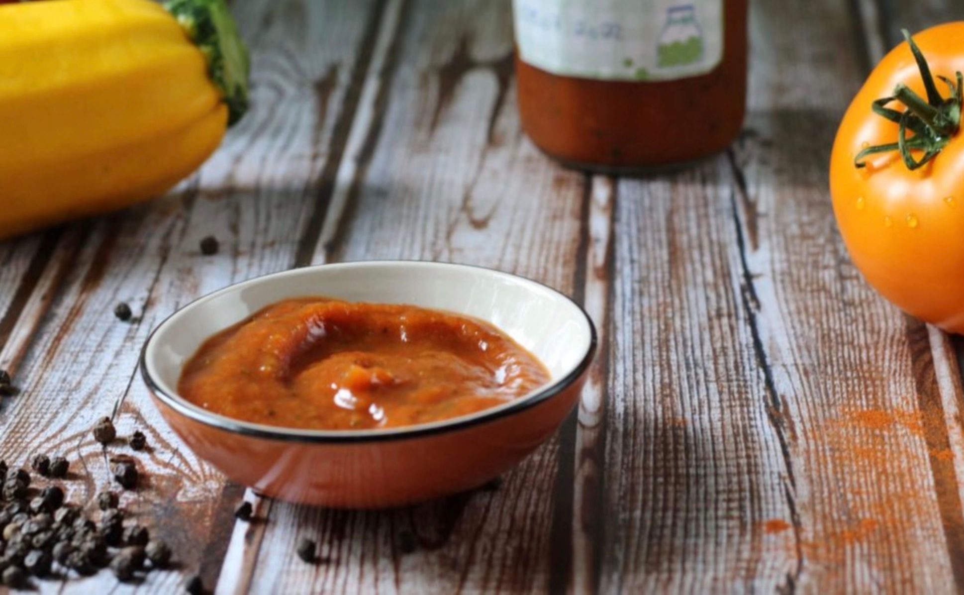 Домашній кетчуп з кабачків Домашній кетчуп з кабачків