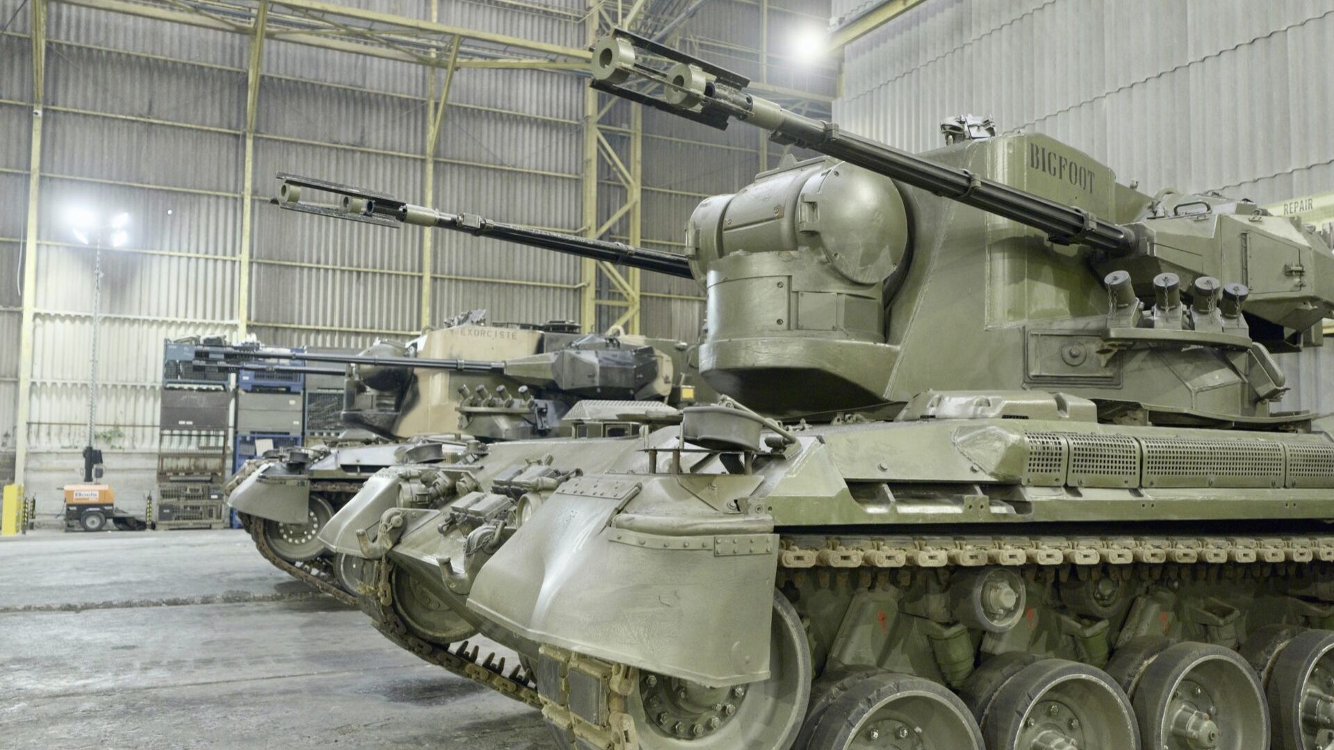 В Турне повредили бронемашины для Украины В Турне повредили бронемашины для Украины