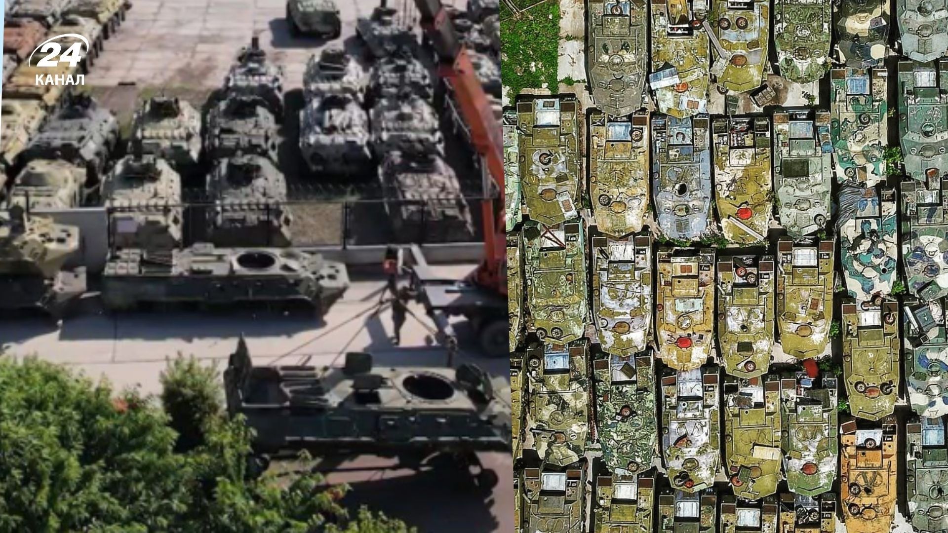 Росія відновлює старі запаси бронетехніки