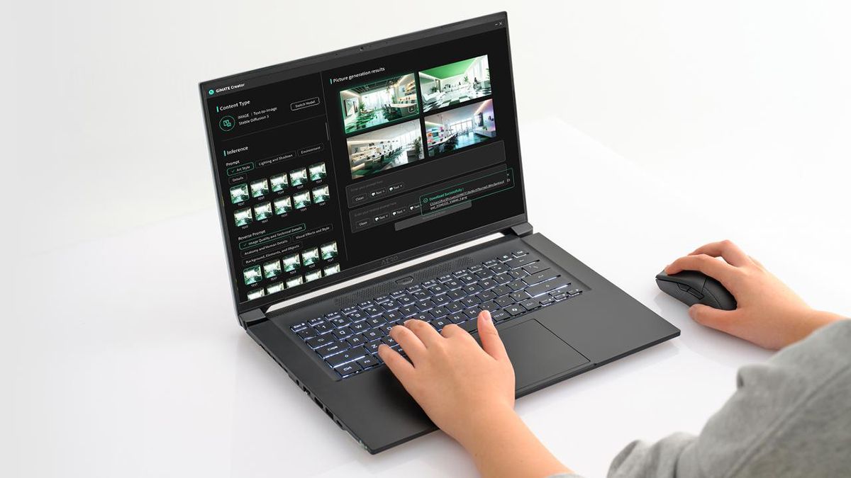 Ноутбук GIGABYTE Aero X16 Ноутбук GIGABYTE Aero X16